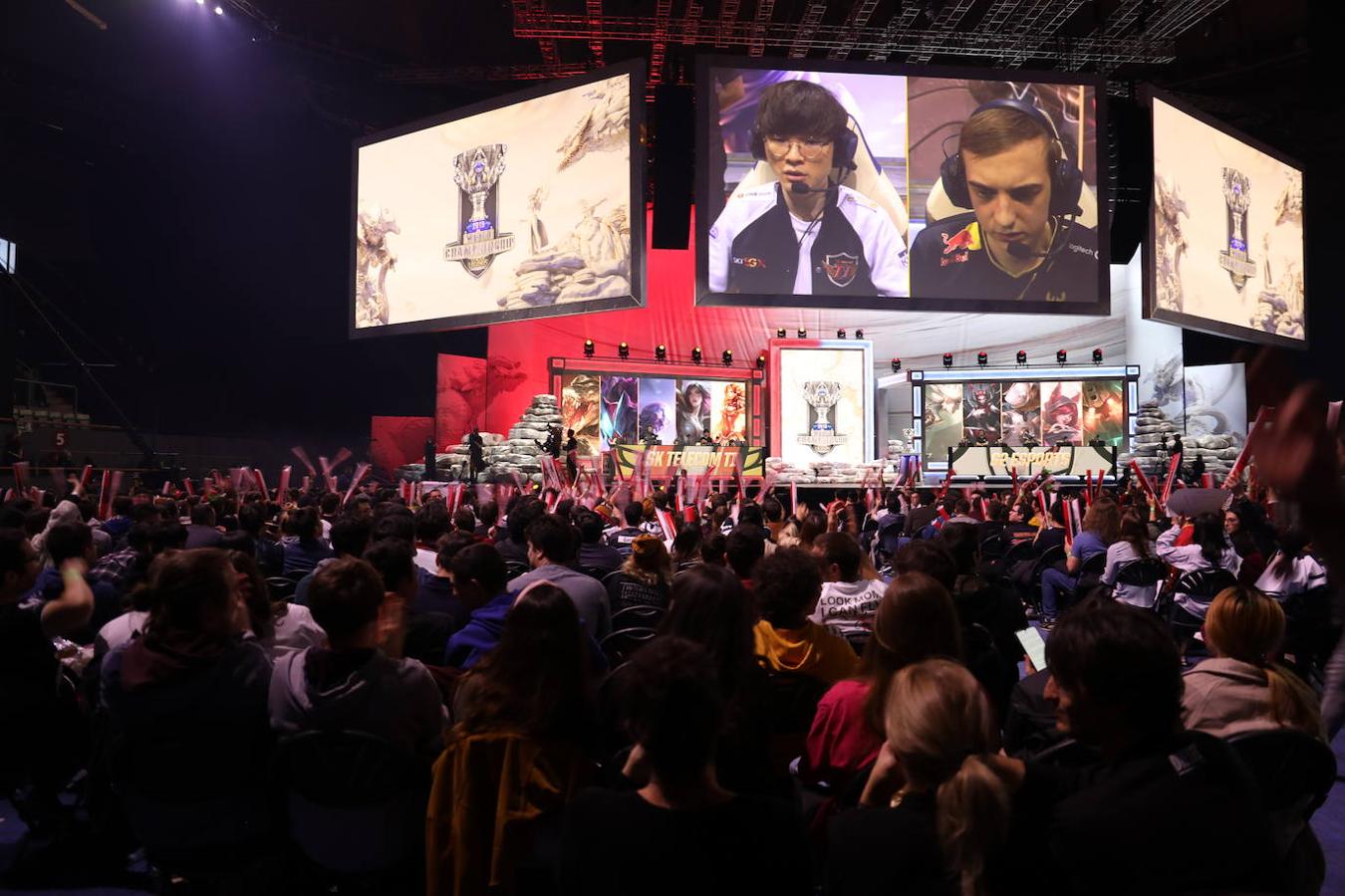 Así se vivieron las semifinales del Mundial de «League of Legends» en Madrid