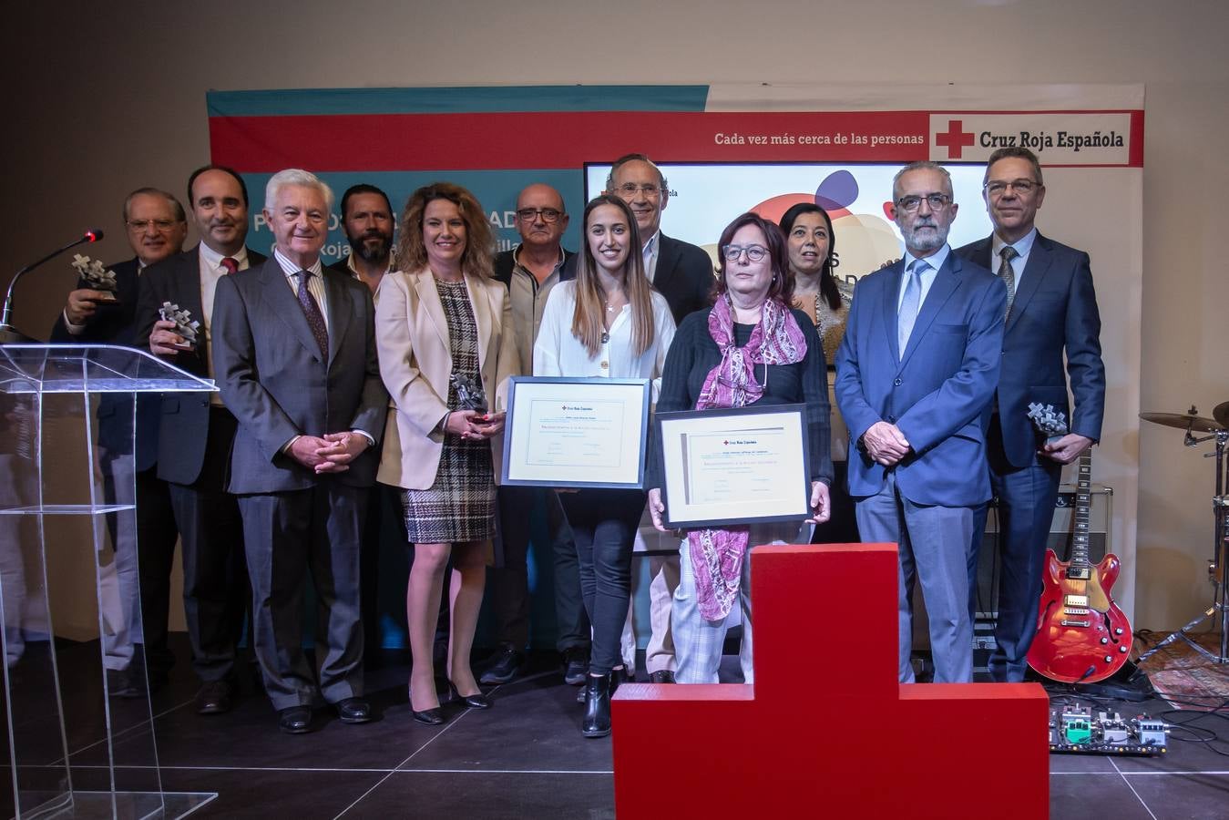 Entrega de los Premios Voluntariado 2019 de la Cruz Roja, en imágenes