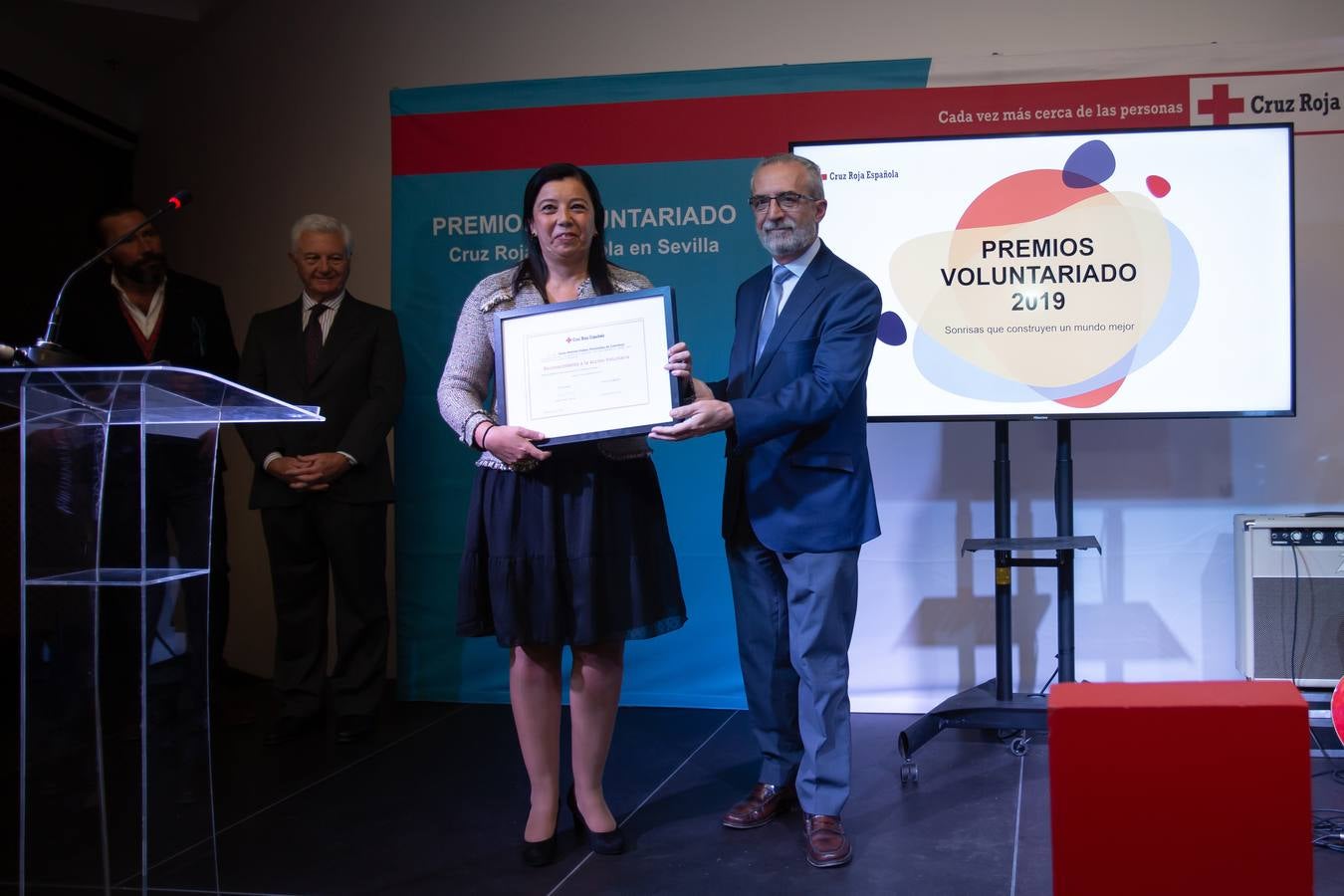 Entrega de los Premios Voluntariado 2019 de la Cruz Roja, en imágenes