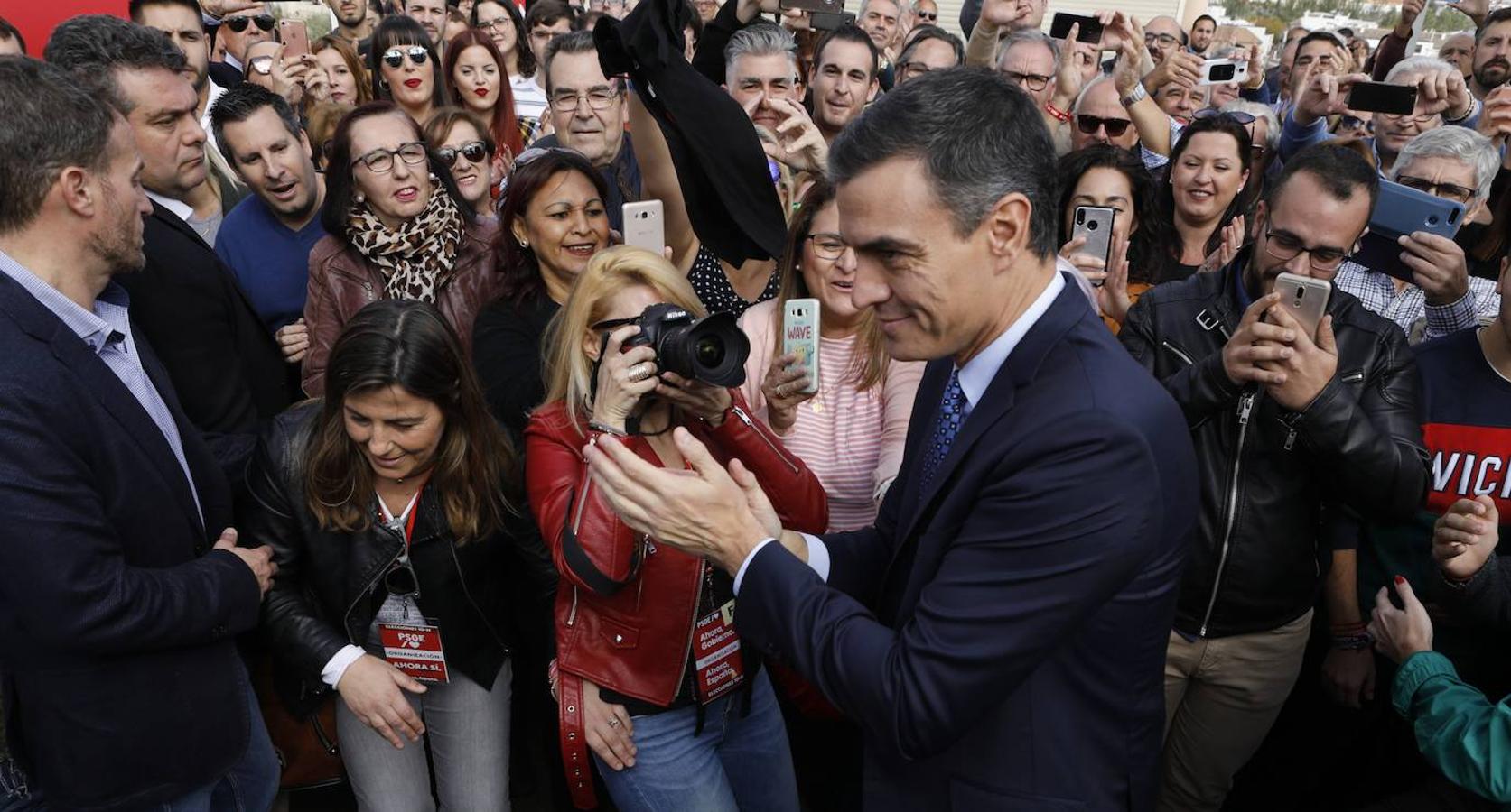 La visita de Pedro Sánchez a Córdoba, en imágenes