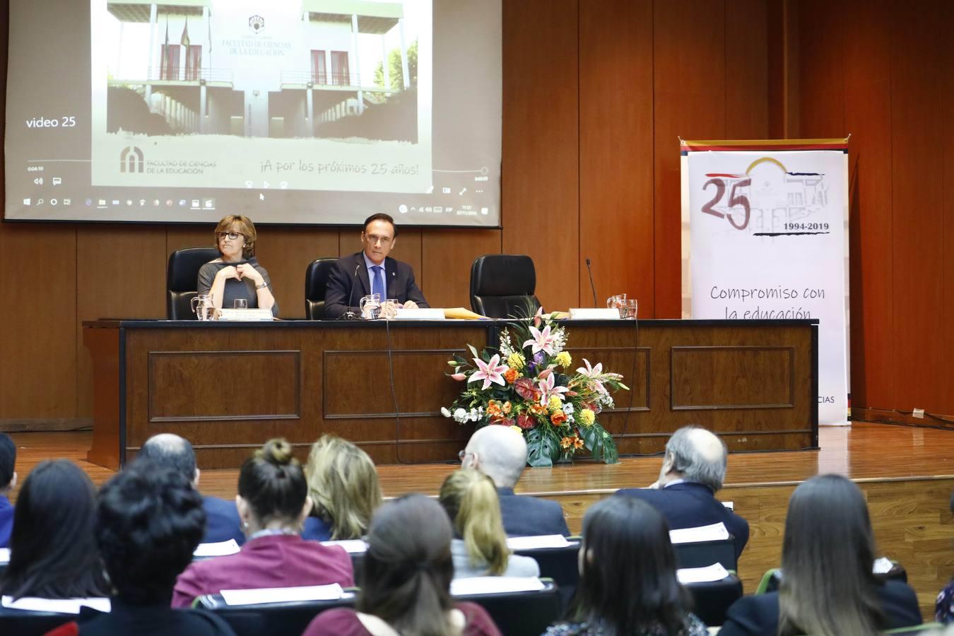 El acto por el 25 aniversario de la Facultad de Educación de Córdoba, en imágenes