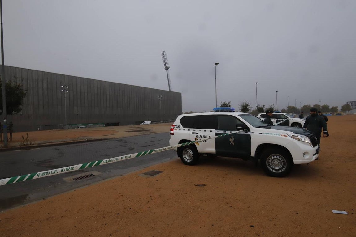 El registro de la Guardia Civil en el Córdoba CF y la casa de Jesús León, en imágenes