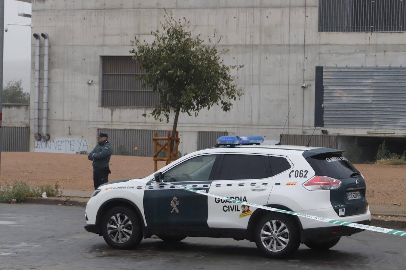 El registro de la Guardia Civil en el Córdoba CF y la casa de Jesús León, en imágenes