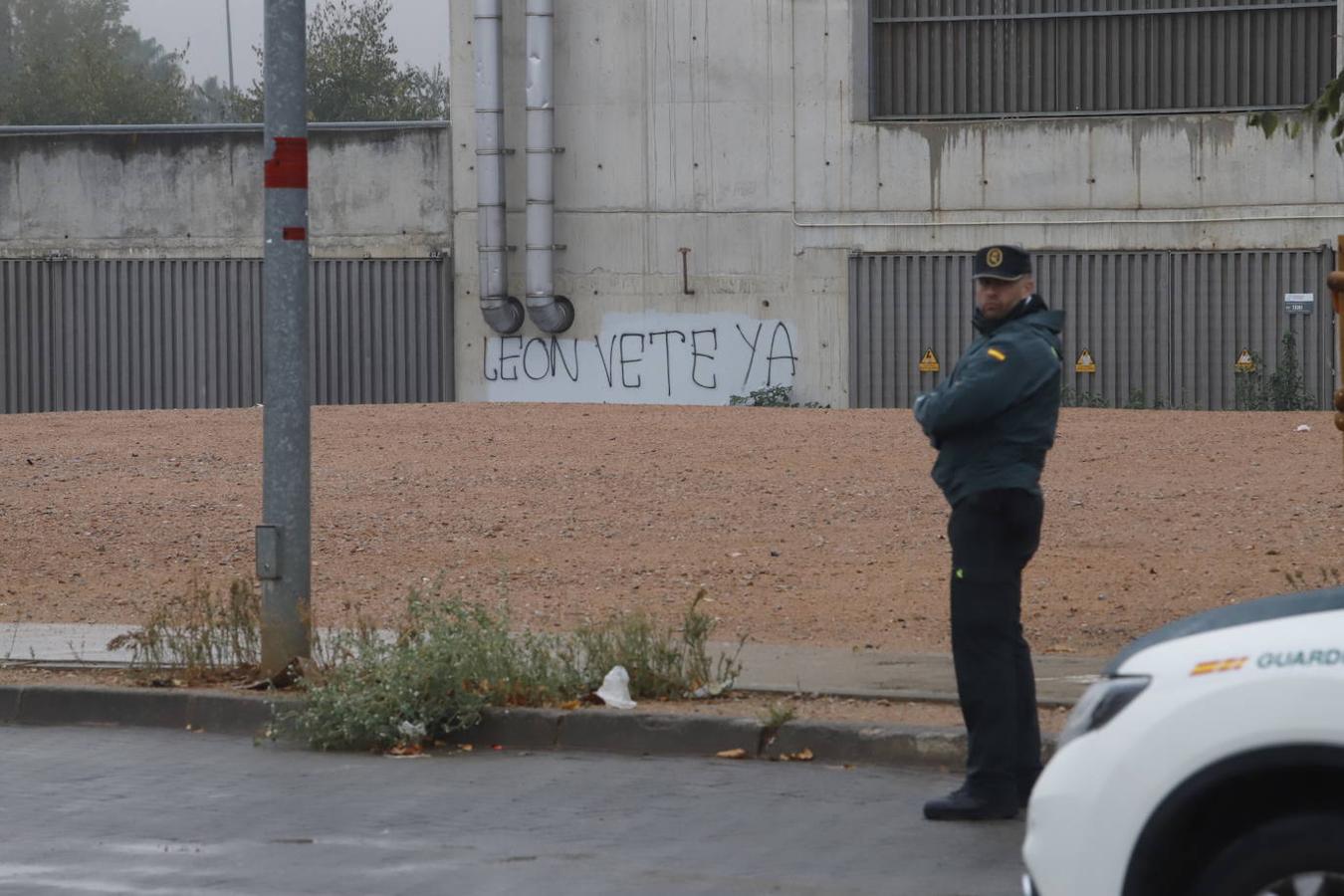 El registro de la Guardia Civil en el Córdoba CF y la casa de Jesús León, en imágenes