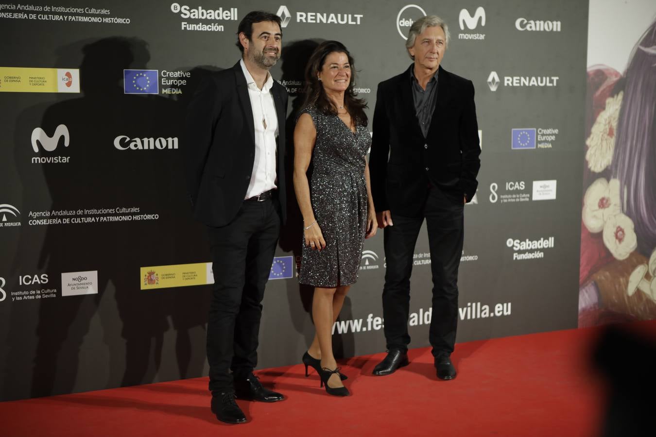 En imágenes, la alfombra roja del Festival de Cine Europeo de Sevilla