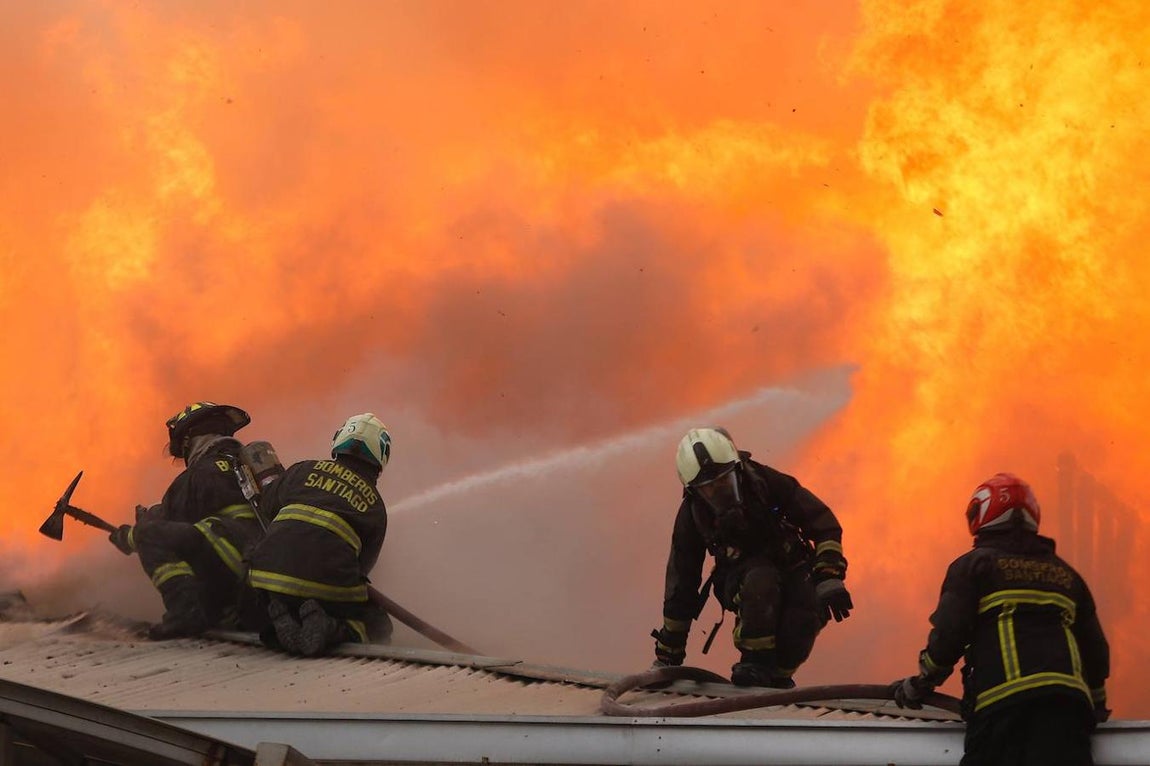 Las imágenes más impactantes de las protestas en Chile. 