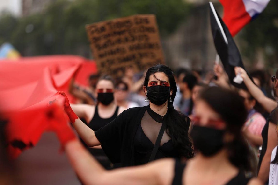 Las imágenes más impactantes de las protestas en Chile. 