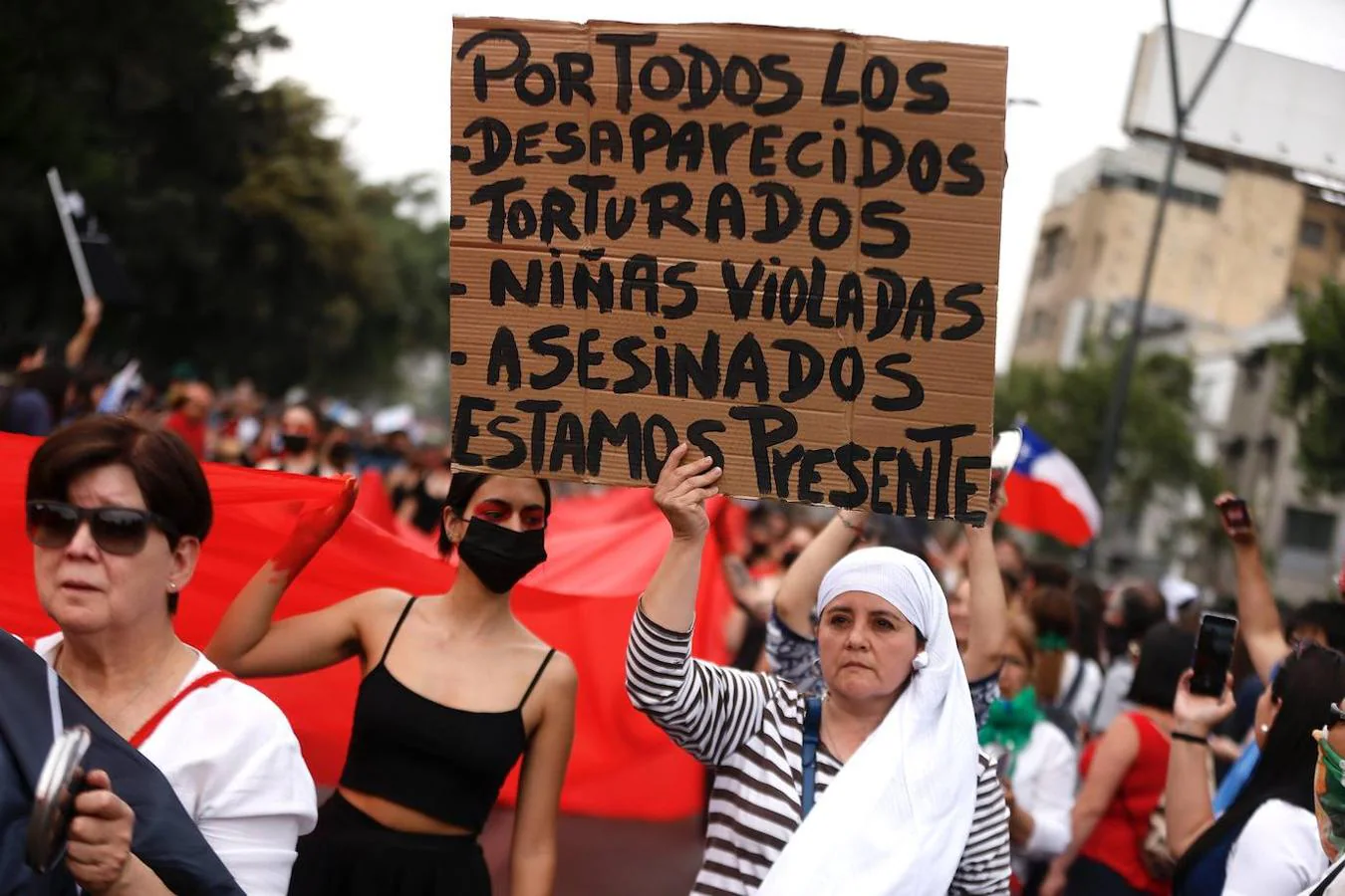 Las imágenes más impactantes de las protestas en Chile. 