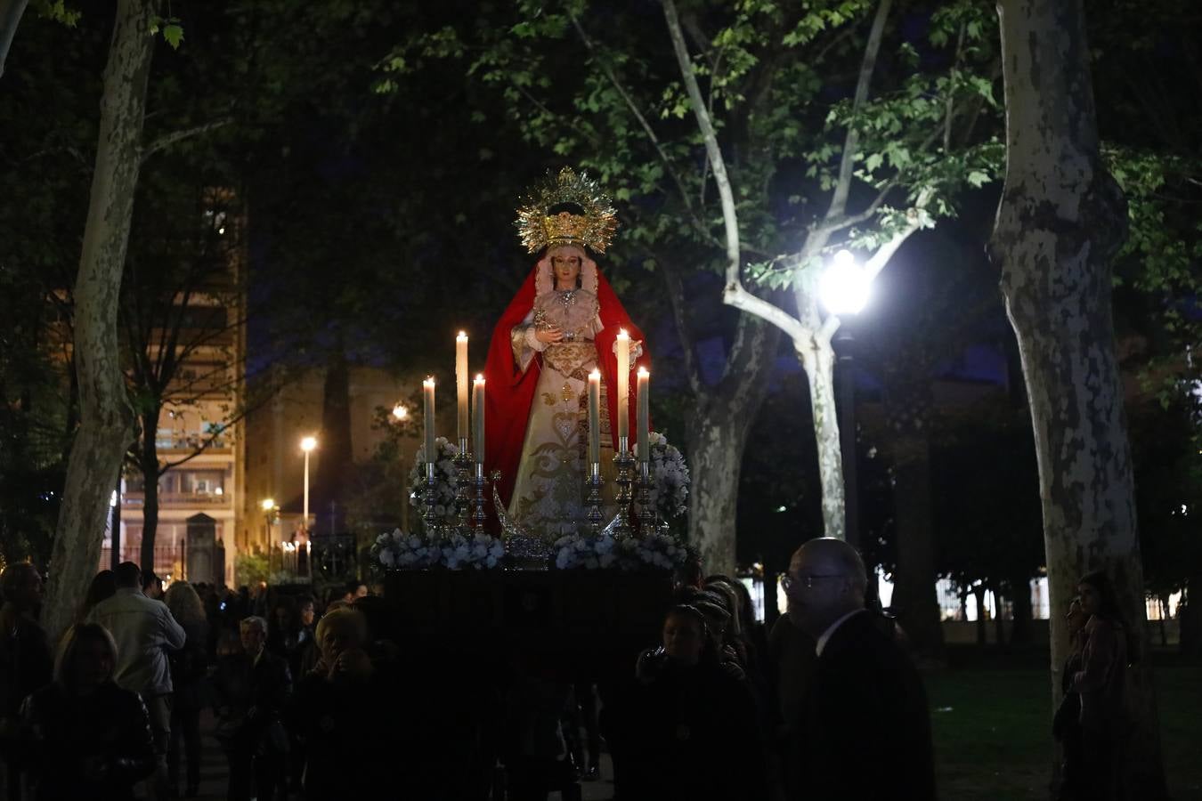 La procesión de las Vírgenes de Martínez Cerrillo en Córdoba, en imágenes