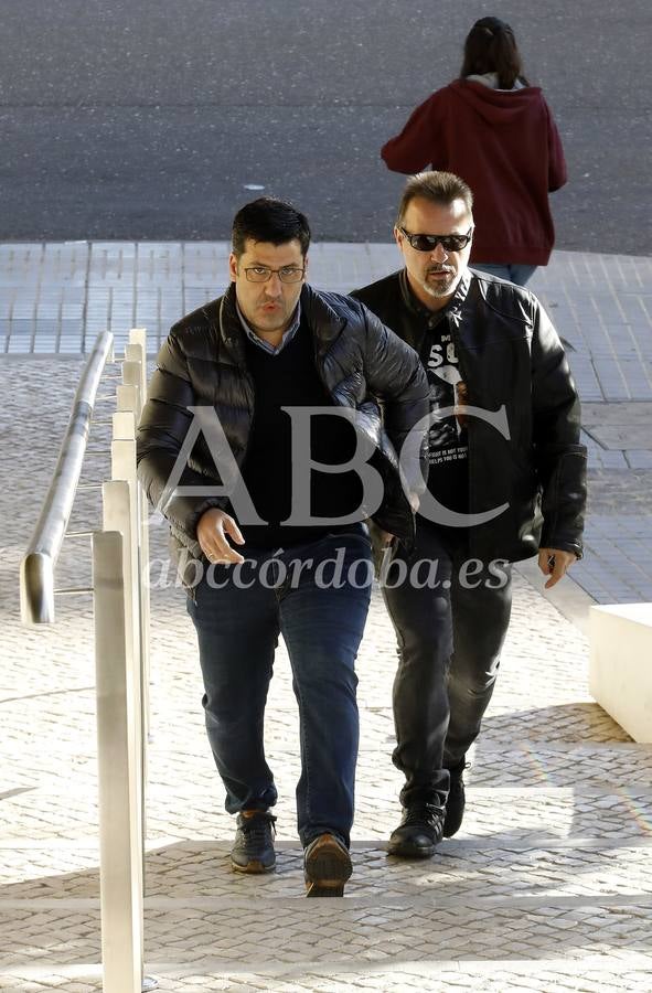 La visita de León a la Ciudad de la Justicia tras su puesta en libertad, en imágenes