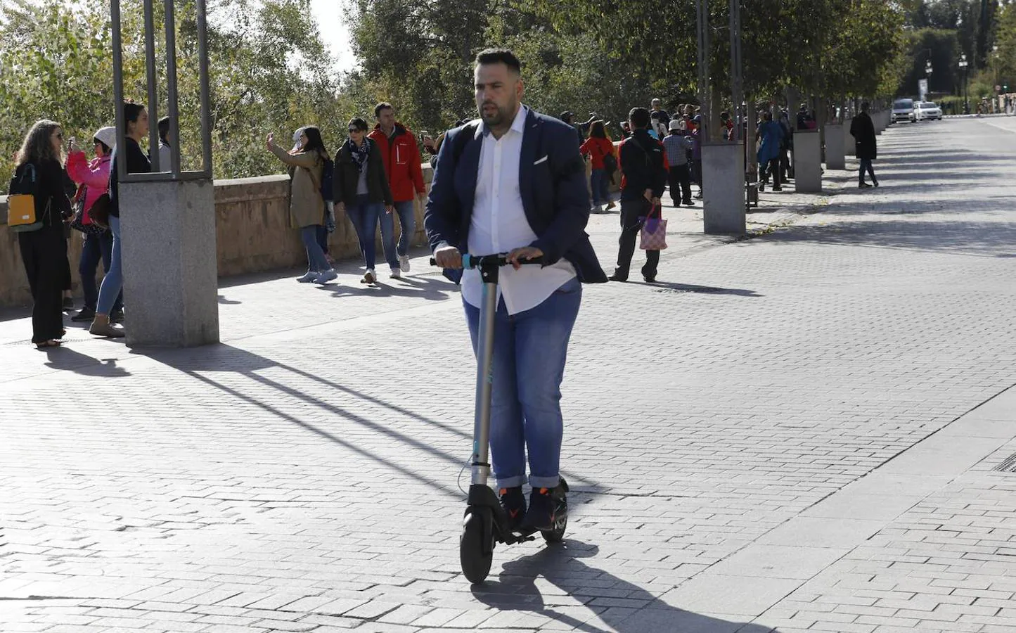 Los usuarios de patinetes eléctricos de Córdoba, en imágenes