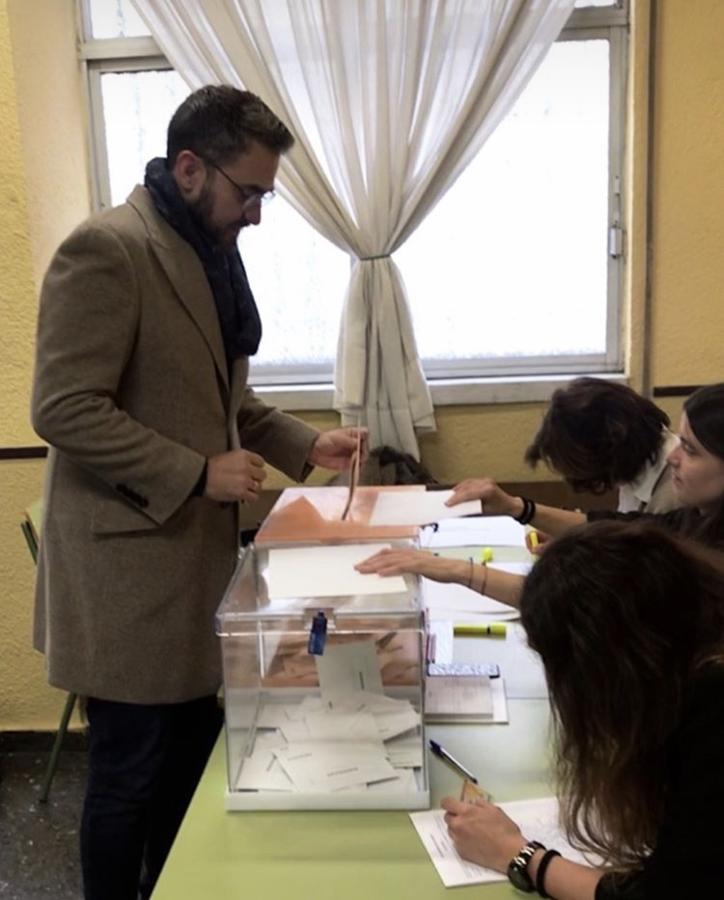 Máximo Huerta. El periodista ha compartido esta imagen a través de sus redes sociales