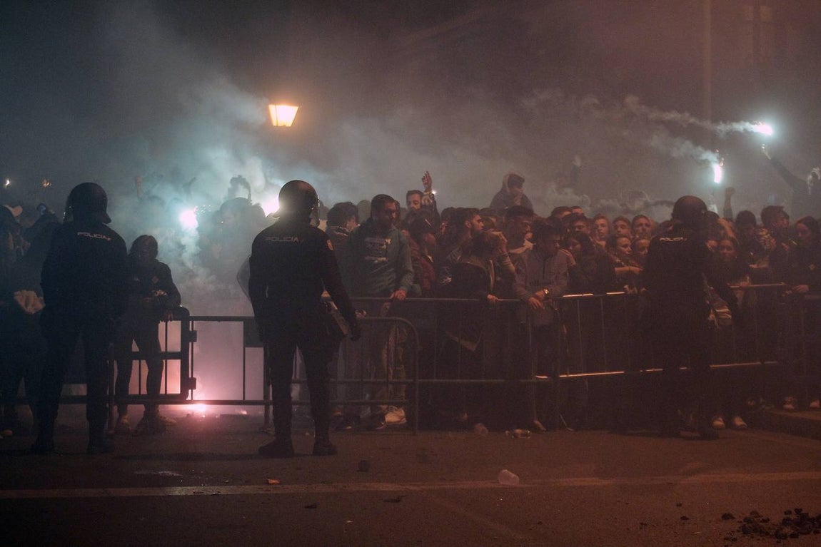 En imágenes, ambiente previo al derbi Real Betis - Sevilla FC