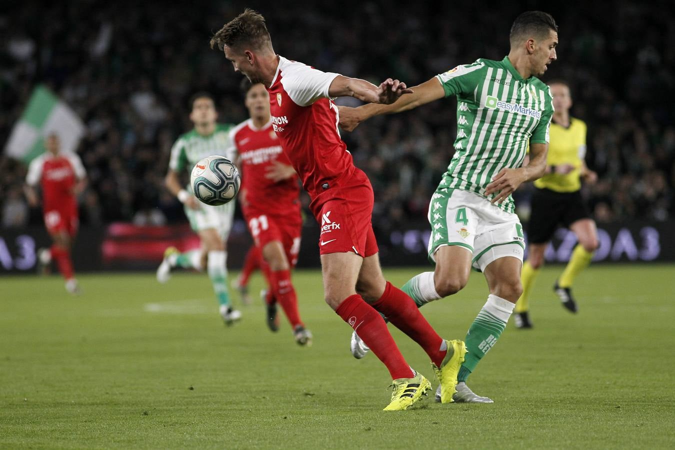 En imágenes, la victoria del Sevilla FC en el Benito Villamarín