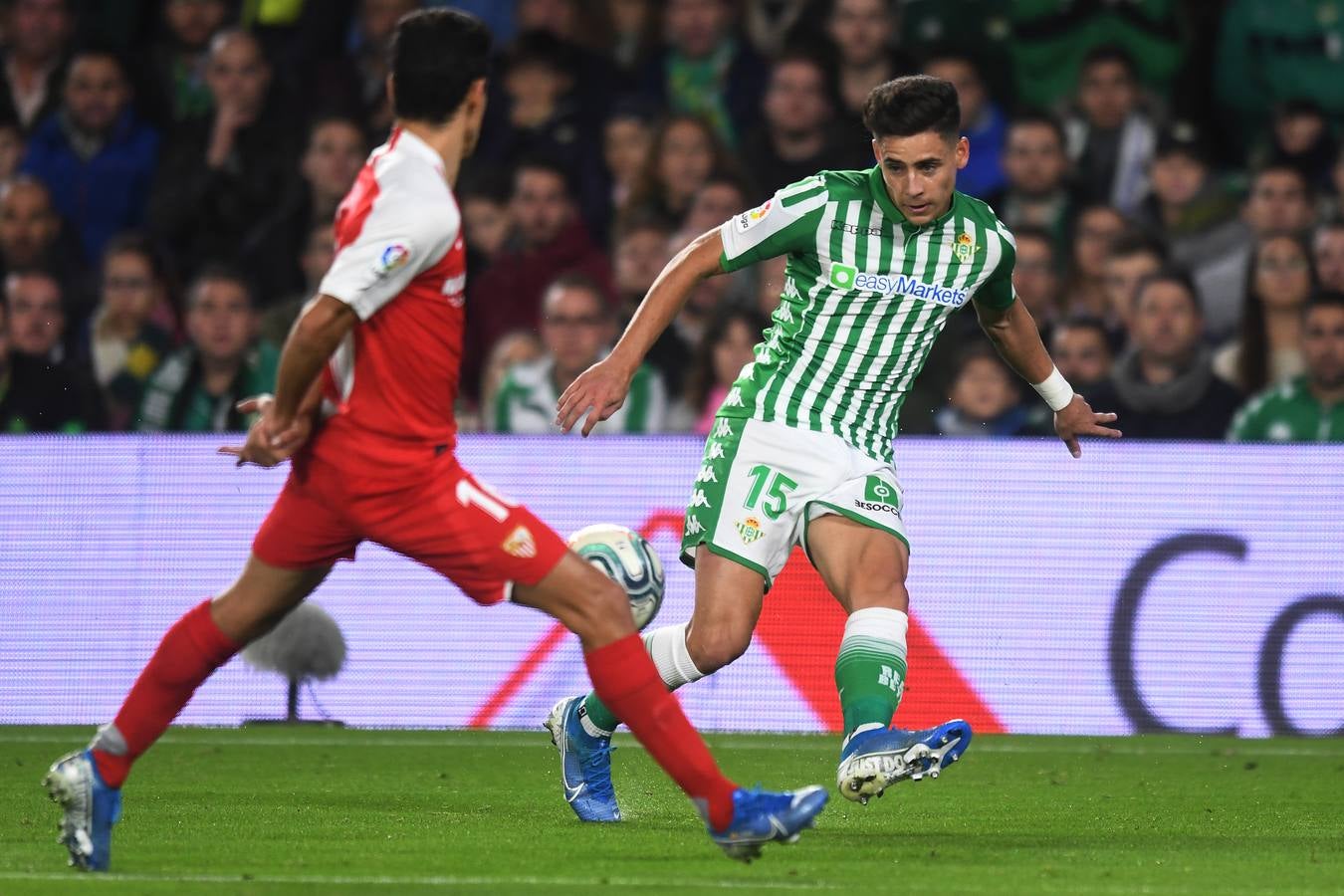 En imágenes, la victoria del Sevilla FC en el Benito Villamarín