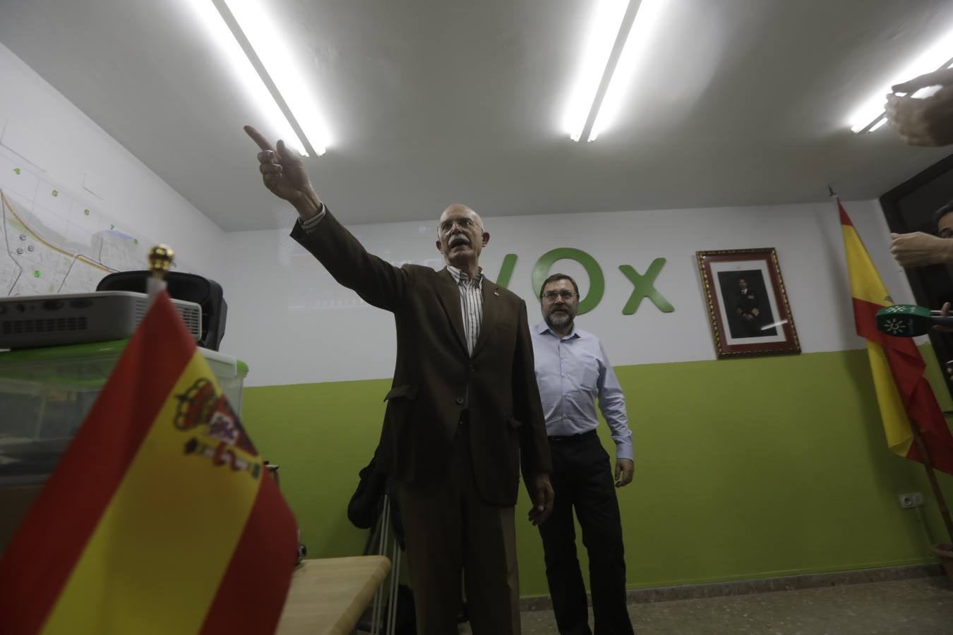 La fiesta de Vox en Cádiz, en imágenes