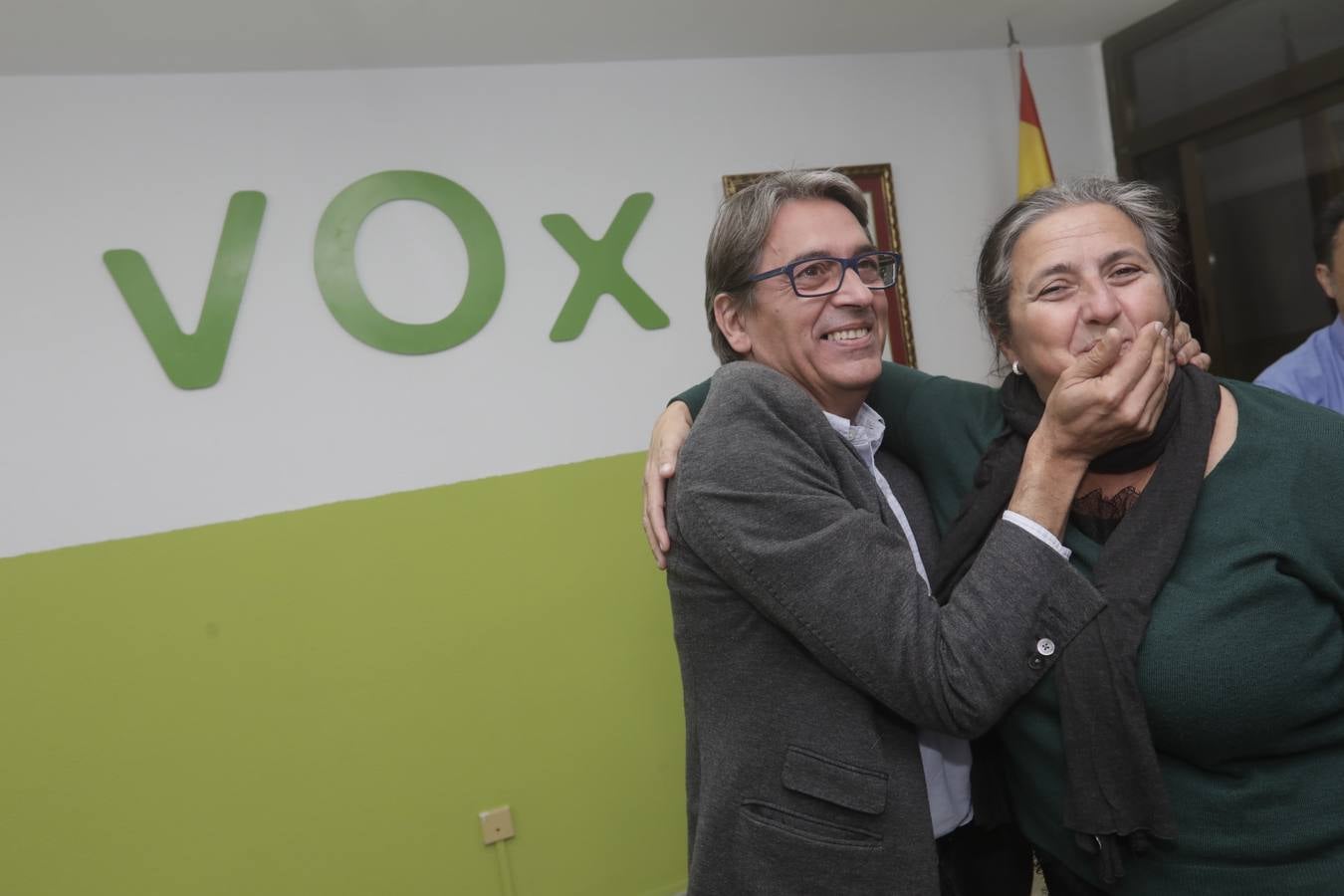 La fiesta de Vox en Cádiz, en imágenes