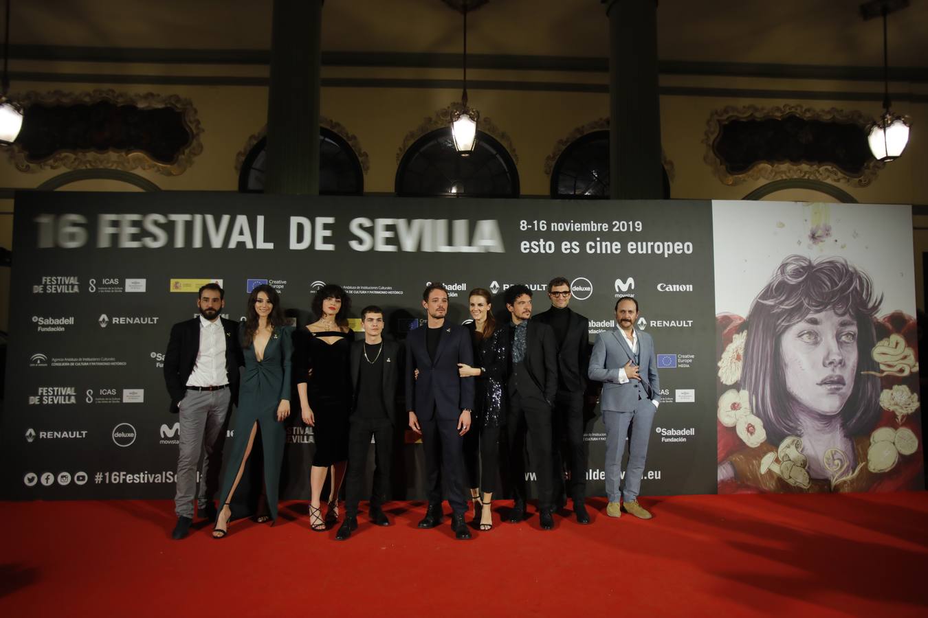 Preestreno de la segunda temporada de  «La peste» en el Festival de Sevilla