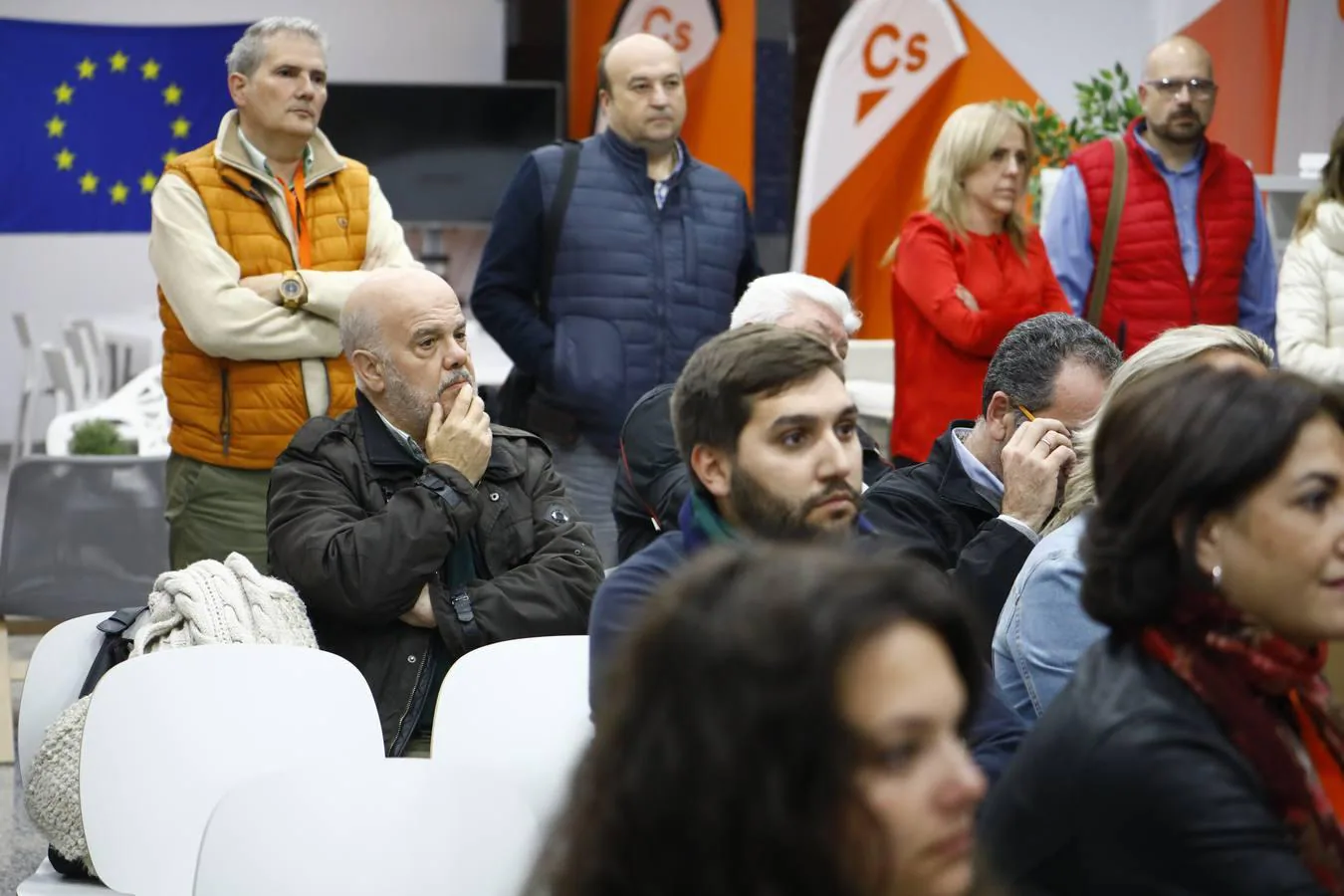 En imágenes, la noche de las elecciones en Córdoba para Ciudadanos