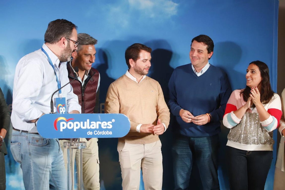La noche de las elecciones en Córdoba  del PP, en imágenes