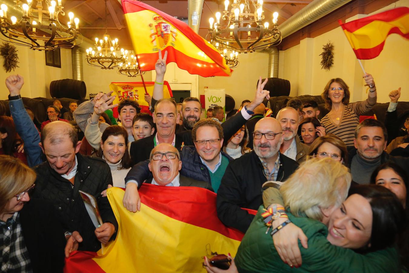 Así se vivió la noche de las elecciones generales en Córdoba para Vox