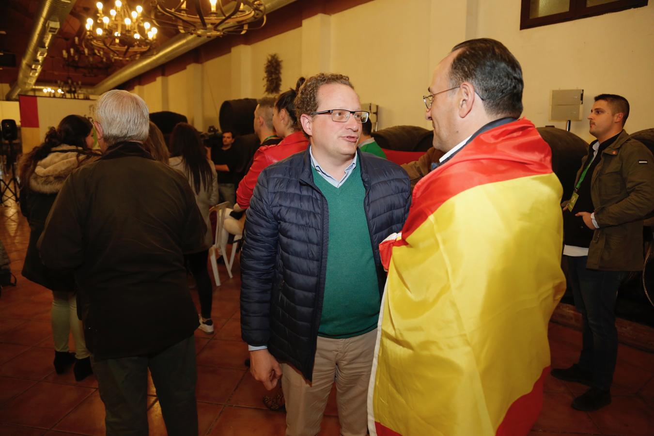 Así se vivió la noche de las elecciones generales en Córdoba para Vox