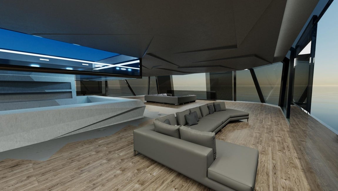 Equilibrium. Por su parte, el Nightclub constituye un imponente observatorio panorámico de vidrio templado que posibilita la visión 270 grados del exterior. Se trata de un espacio muy especial, tanto de día como de noche aporta a la estancia unas vistas que cortan la respiración, fomentando la sensación de amplitud e infinito. Constituye un espacio bucólico para celebraciones acogedoras e inolvidables