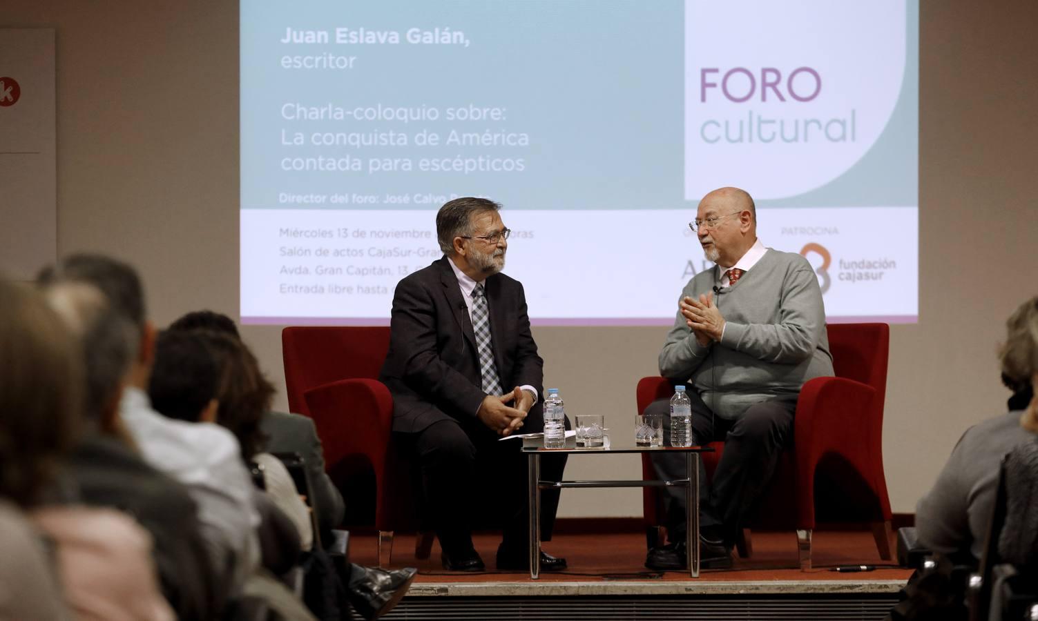 Eslava Galán en el Foro Cultural ABC, en imágenes