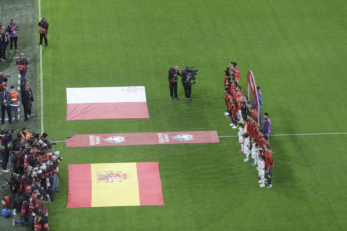 FOTOS: España-Malta en Cádiz