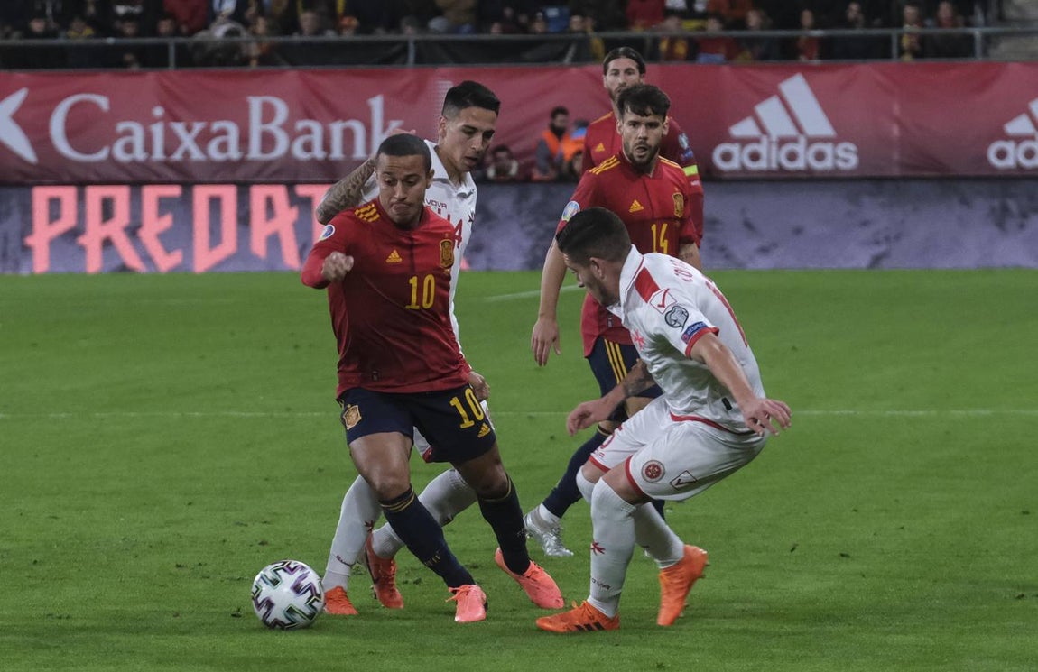 FOTOS: España-Malta en Cádiz