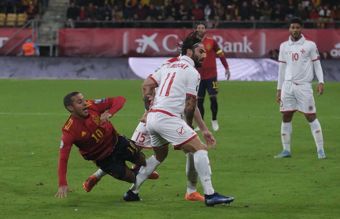 FOTOS: España-Malta en Cádiz