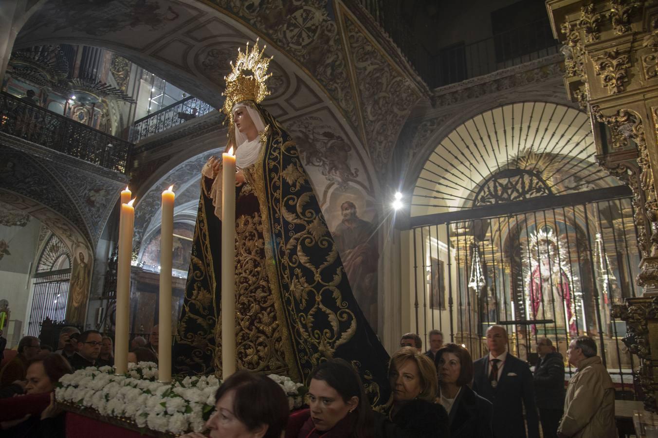 Traslado de la Virgen de la Presentación del Calvario