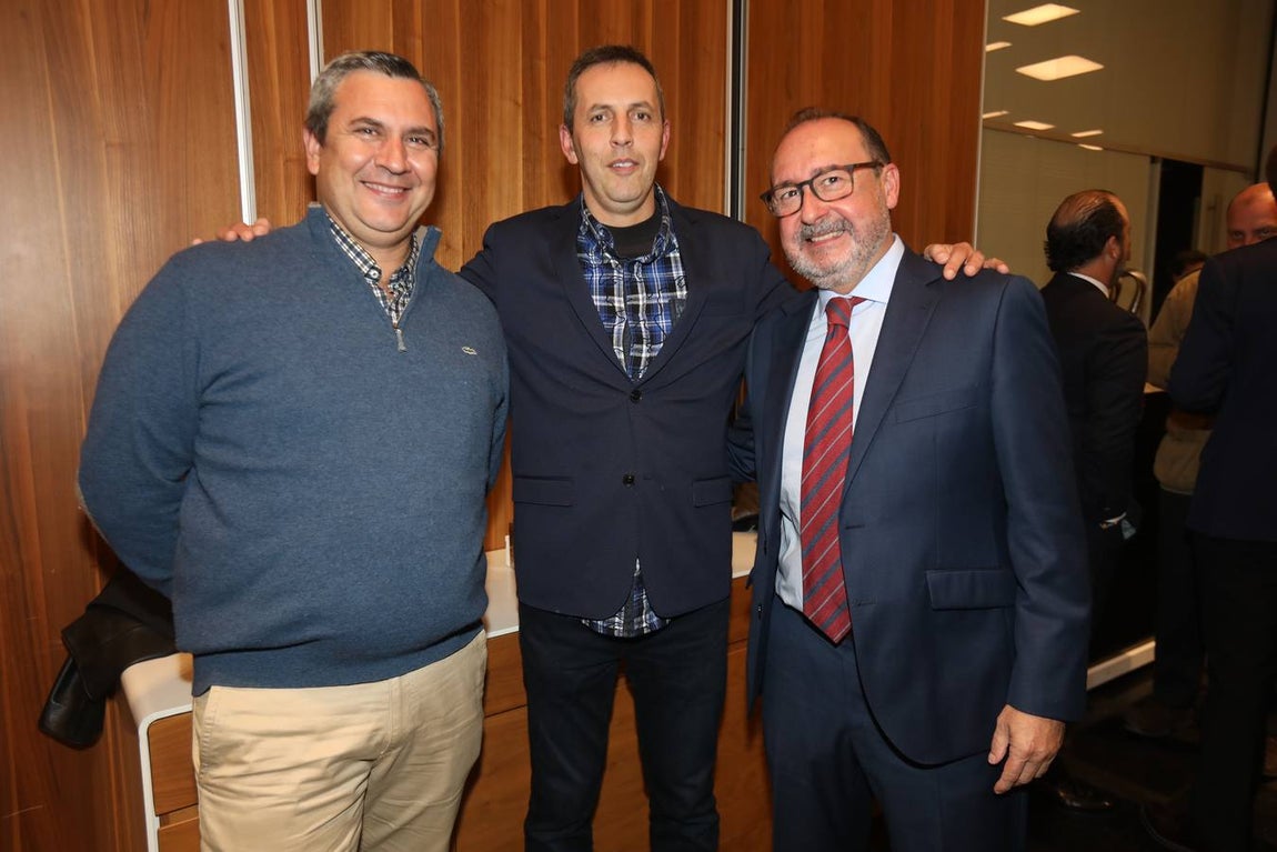 Antonio Ortiz, Iván Ortiz y José Antonio Quesada. 