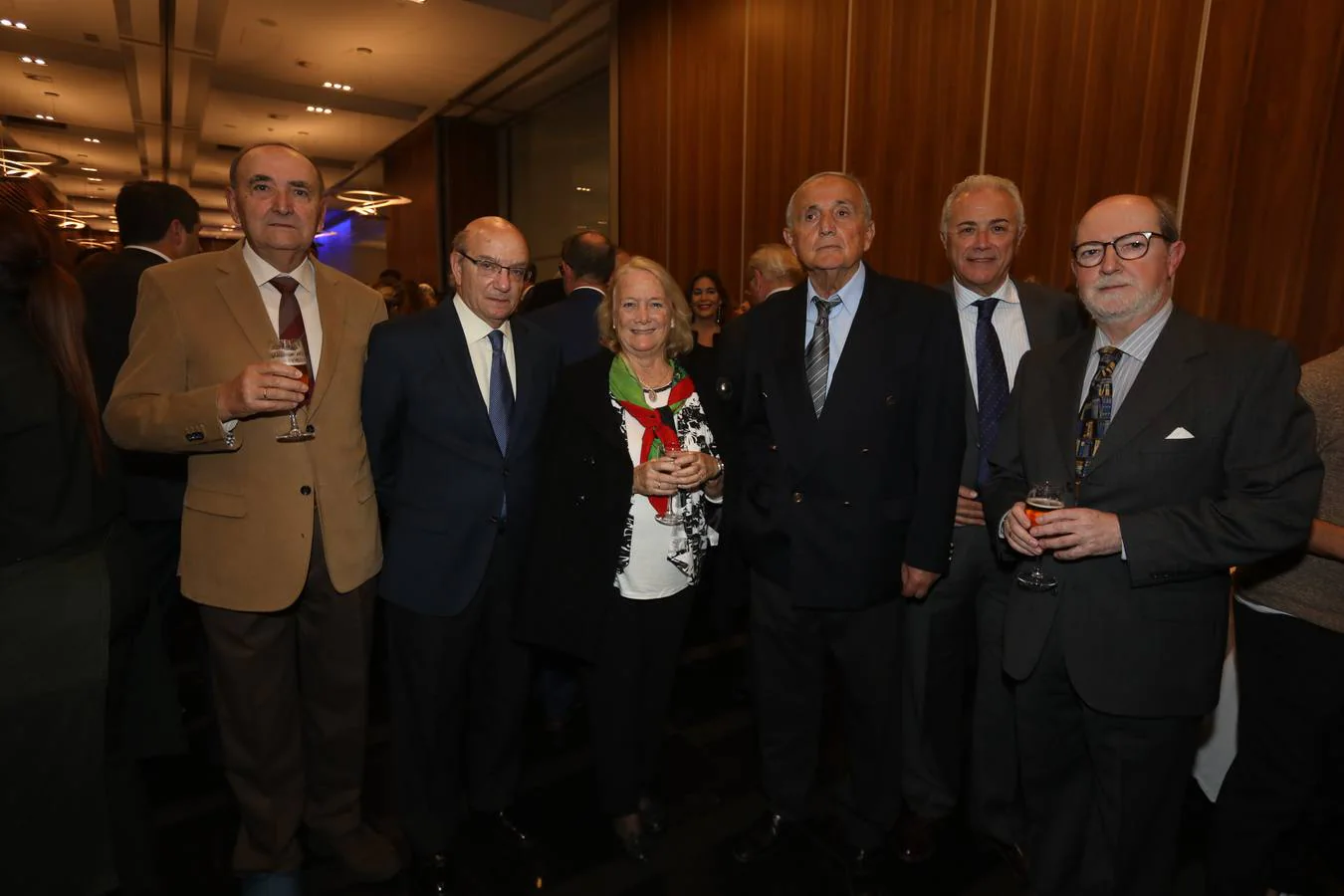 Manuel Marín, José Caravaca, Aurora Montero, Nacho Morillo, Manuel Jiménez e Ignacio Moreno. 