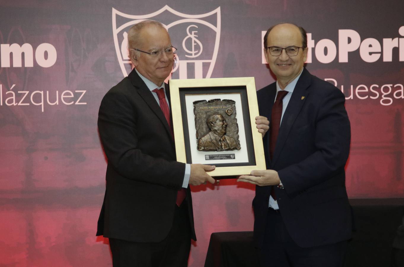 Los galardonados en los premios de periodismo «José Antonio Blázquez» y «Manuel Ruesga Bono», en imágenes
