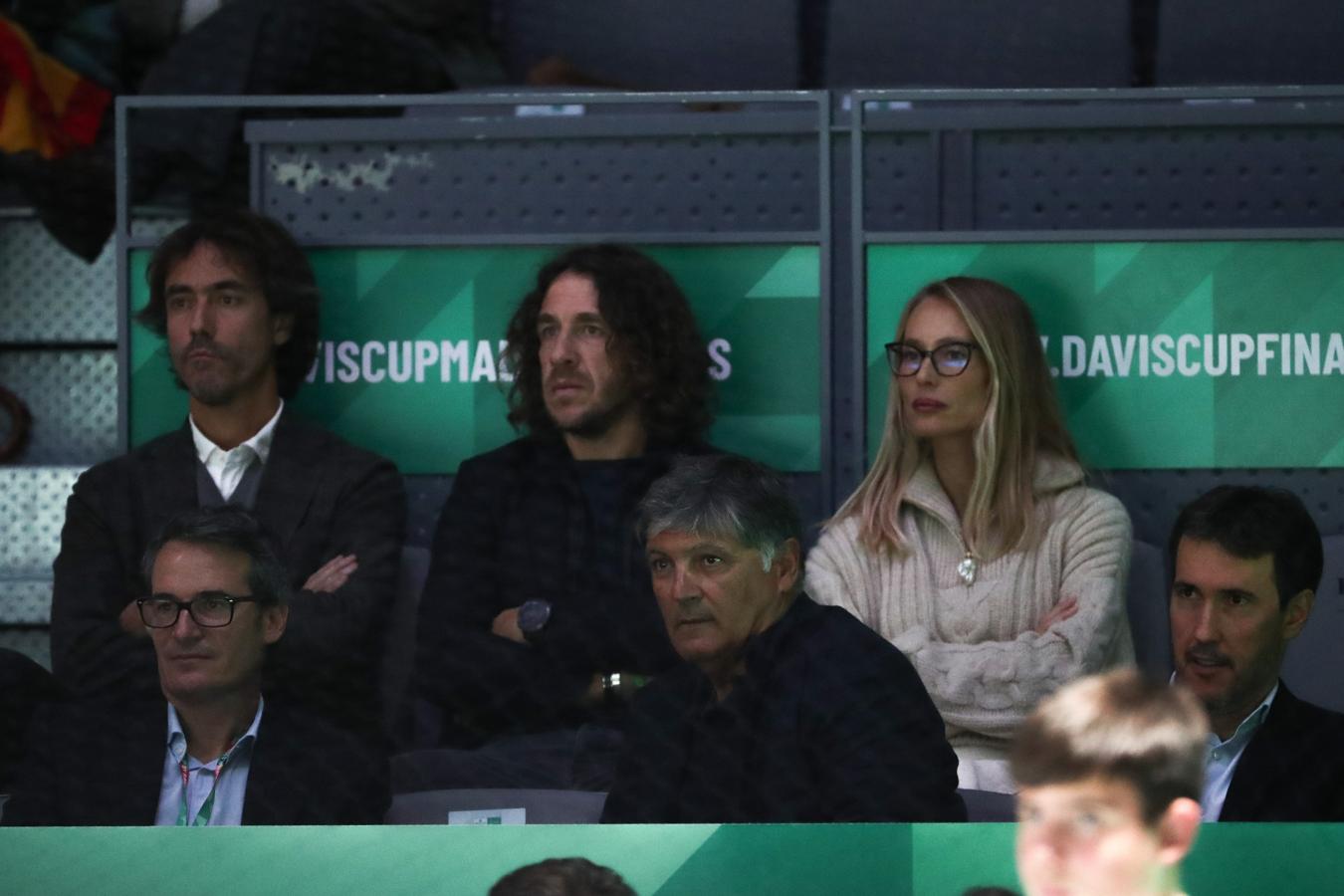 Carles Puyol y Vanessa Lorenzo. 