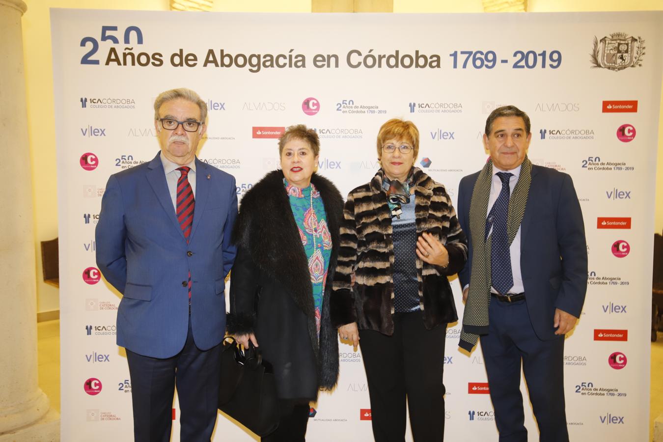 Los invitados al 250 aniversario del Colegio de Abogados de Córdoba, en imágenes