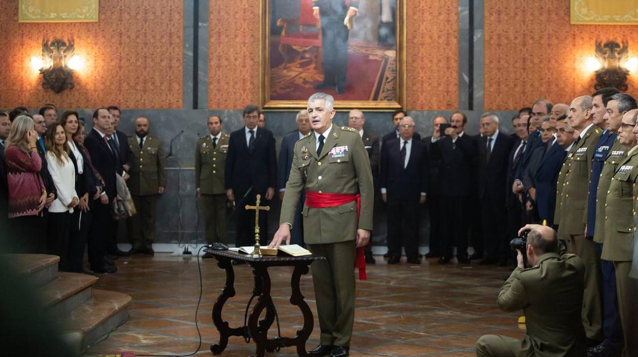 El general José Rodríguez García, nuevo jefe de la Fuerza Terrestre