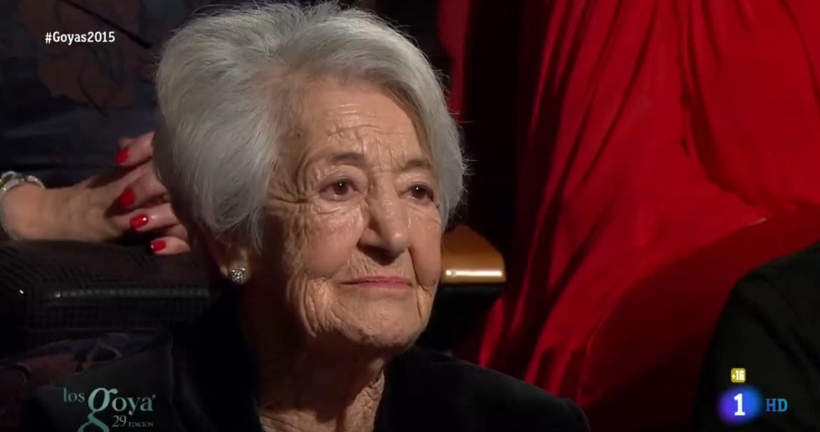 A la actriz también le rindieron tributo durante la 29ª edición de los Premios Goya. En concreto, lo hizo el productor Enrique González Macho durante su discurso.. 