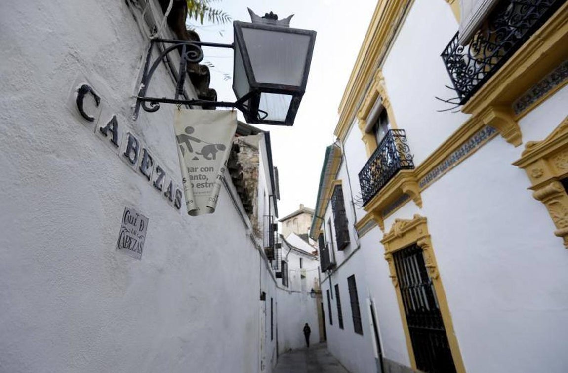 La calle Cabezas de Córdoba, en imágenes