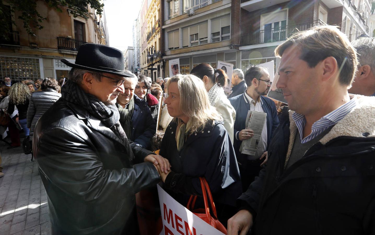 La concentración en Córdoba por el desaparecido Paco Molina, en imágenes