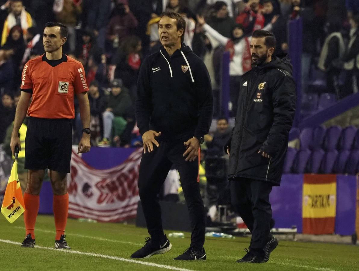 En imágenes, la victoria del Sevilla FC en Pucela