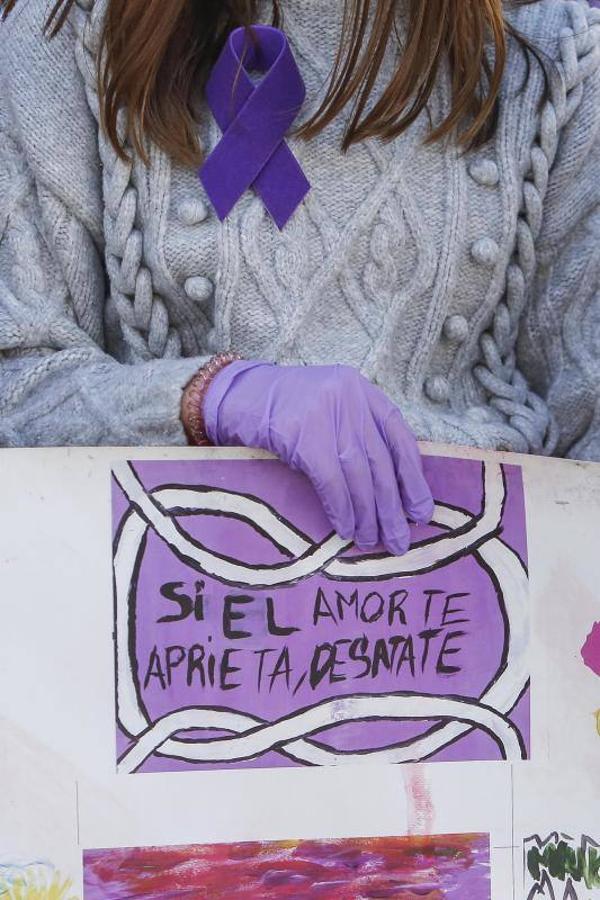 La manifestación contra la violencia hacia las mujeres de Córdoba, en imágenes