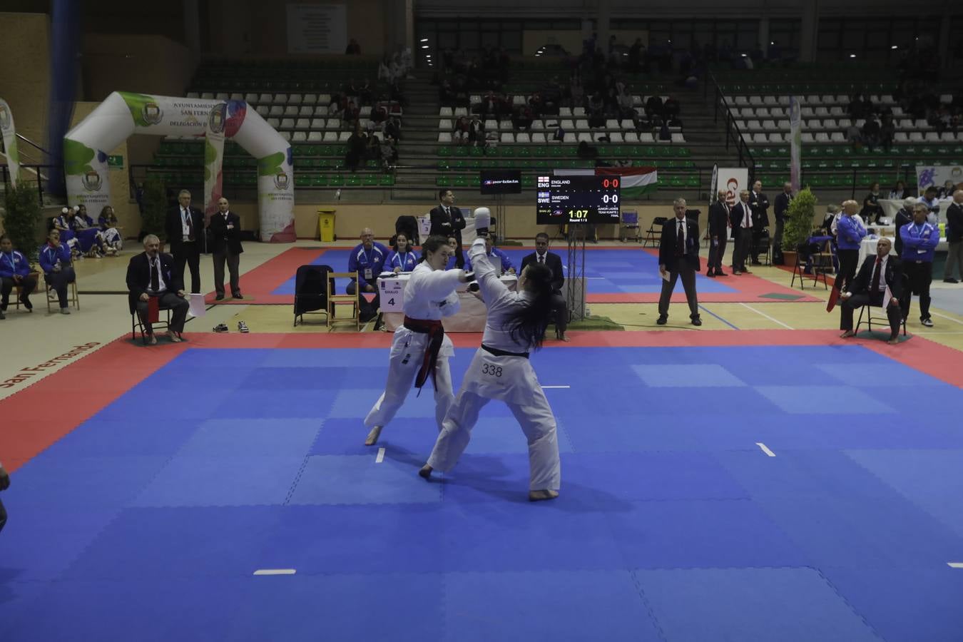 Campeonato de Europa de Karate-do en San Fernando