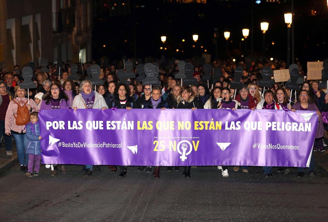 En imágenes: Toledo, contra la violencia de género
