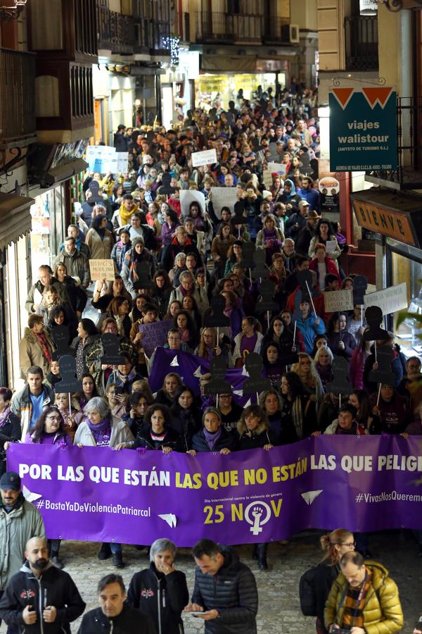 En imágenes: Toledo, contra la violencia de género