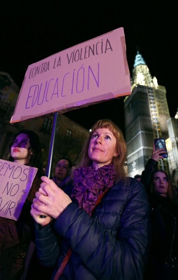 En imágenes: Toledo, contra la violencia de género