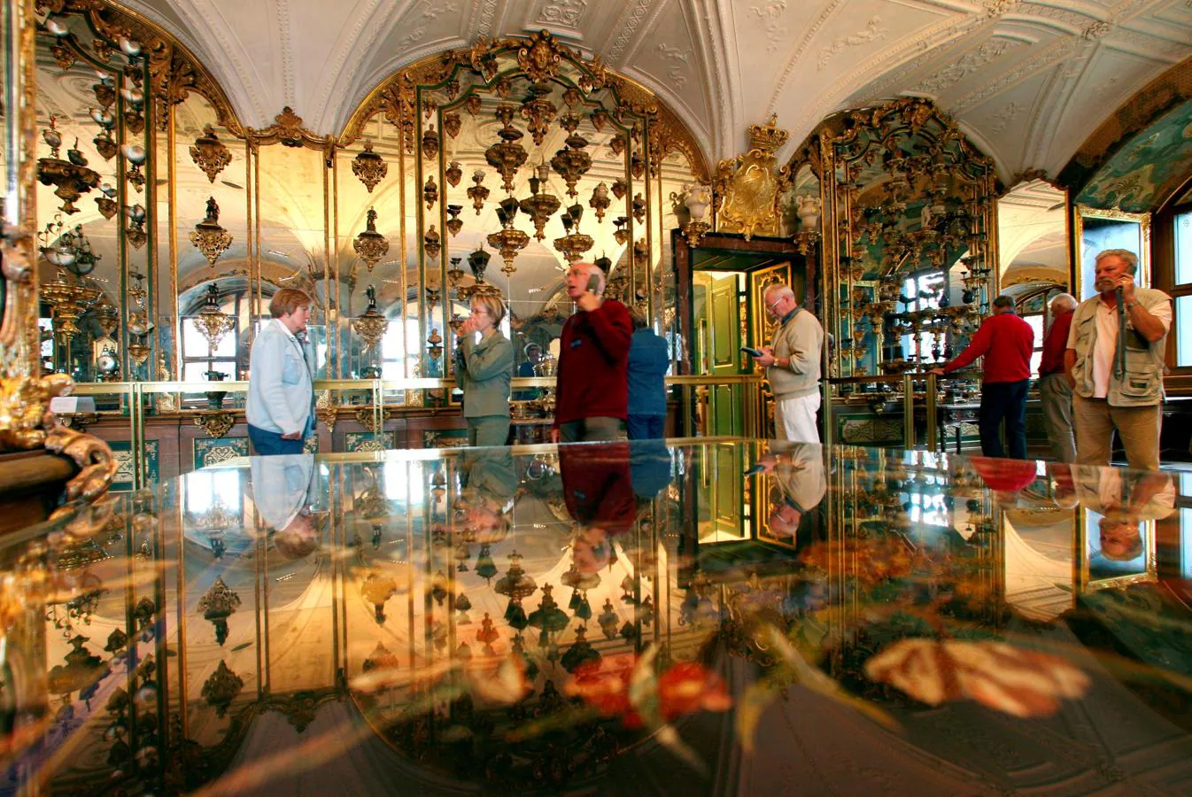 Así es la suntuosa Bóveda Verde del Palacio de Dresde que ha sido asaltada hoy