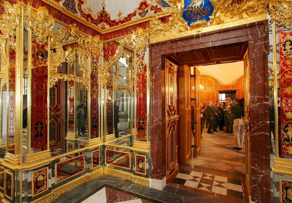 Habitación de oro blanco