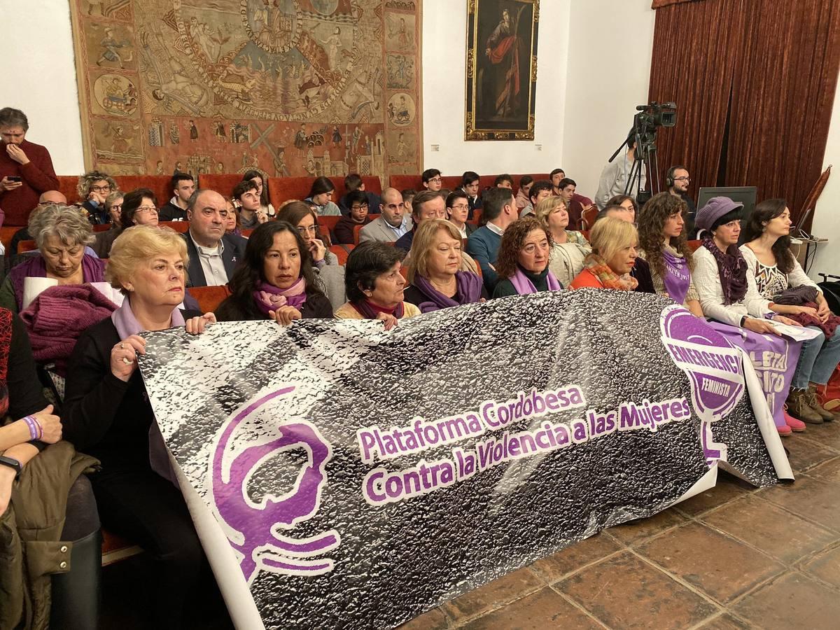 Danza y minutos de silencio: las imágenes del 25-N en Córdoba